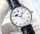 Knockoff Patek Philippe Calatrava Watches Rose Gold Brown Leather Bnad (4)_th.jpg
